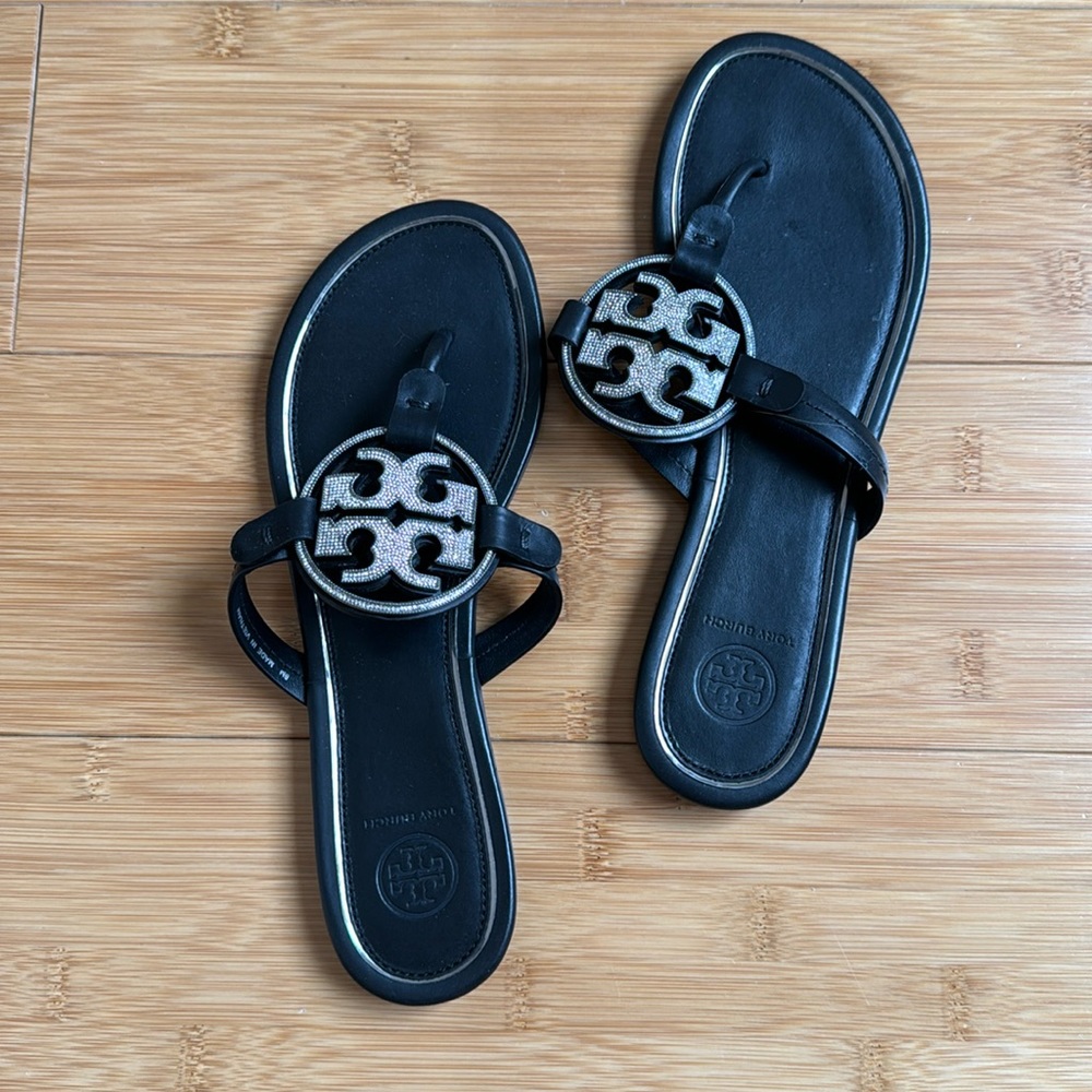 Tory Burch black sandals